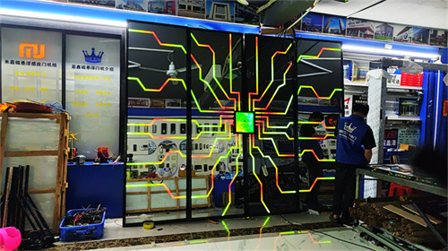 电子掌纹门 展厅酒吧 电竞馆用